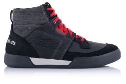 Topánky AKIO kolekce DIESEL JEANS, ALPINESTARS (černá/šedá/červená)