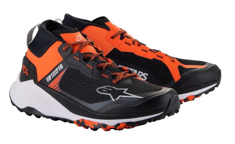 Topánky META XR 2, ALPINESTARS (černá/oranžová/bílá) 2026