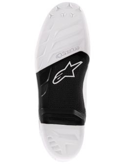 Podrážky pre topánky TECH 7 2014 a novější, ALPINESTARS (černé/bílé, pár)