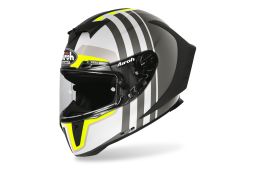 Prilba GP 550 S SKYLINE, AIROH (bílá/černá/fluo-matná)