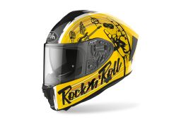Prilba SPARK "ROCK'N'ROLL", AIROH (černá/žlutá) 2021
