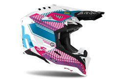 Prilba AVIATOR 3.0 Wave, AIROH (růžová/chrom) 2022