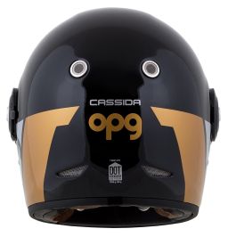 Prilba Fibre OPG, CASSIDA (černá/zlatá/stříbrná)