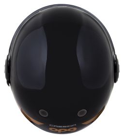 Prilba Fibre OPG, CASSIDA (černá/zlatá/stříbrná)