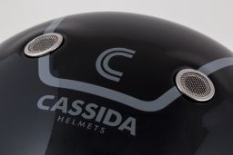Prilba Fibre Jawa Šport, CASSIDA (černá/stříbrná/červená)