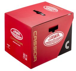 Prilba Fibre Jawa Šport, CASSIDA (černá/stříbrná/červená)