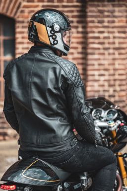 Prilba Fibre OPG, CASSIDA (černá/zlatá/stříbrná)