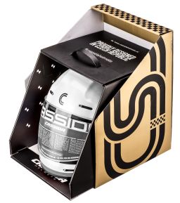 Prilba Fibre OPG, CASSIDA (černá/zlatá/stříbrná)