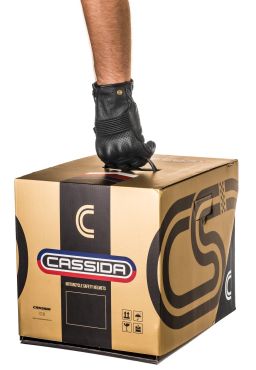 Prilba Fibre OPG, CASSIDA (černá/zlatá/stříbrná)