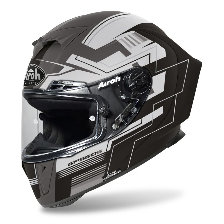 Prilba GP 550 S Challenge, AIROH (matná čierna) 2023