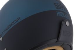 Prilba Eso Super Hooligan, CASSIDA (čierna matná/metalická modrá) 2026