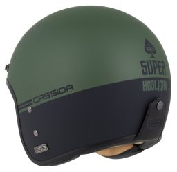 Prilba Eso Super Hooligan, CASSIDA (čierna matná/metalická zelená) 2026