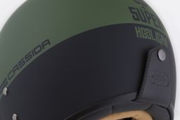 Prilba Eso Super Hooligan, CASSIDA (čierna matná/metalická zelená) 2026