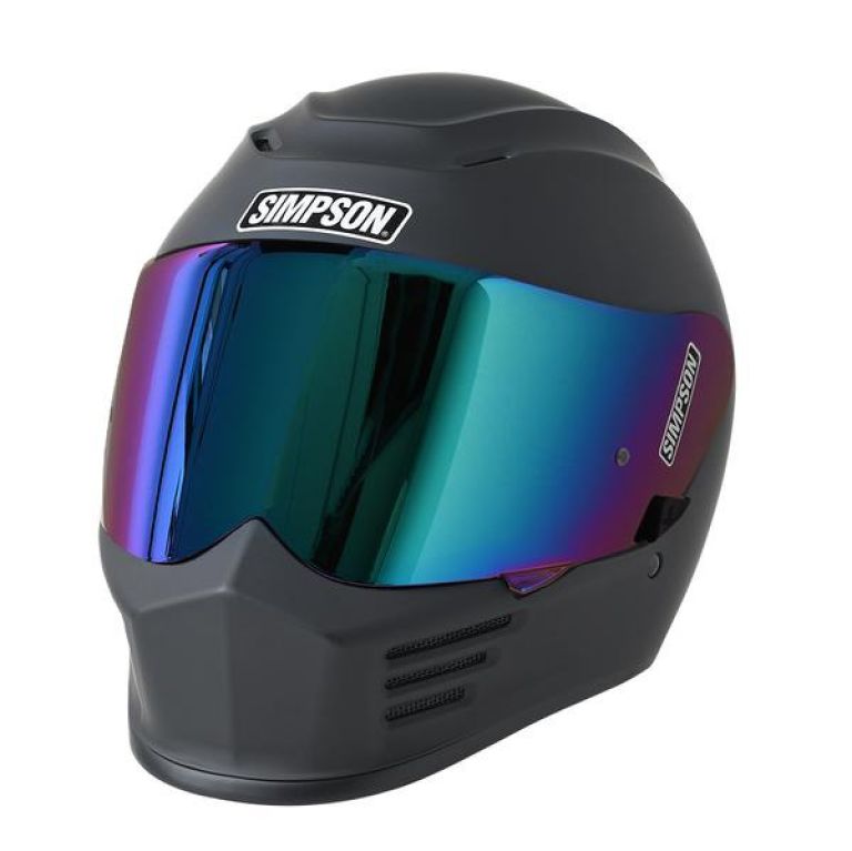Prilba SPEED, SIMPSON (čierna matná)