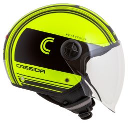Prilba Handy Metropolis Safety, CASSIDA (žltá fluo/černá/reflexní šedá) 2026