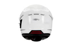 Mesh prilba s headsetem Stryker, SENA (lesklá biela)