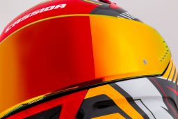 Prilba Aero Drome, CASSIDA (čierna met./oranžová/červená/bílá) 2026
