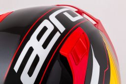 Prilba Aero Drome, CASSIDA (čierna met./oranžová/červená/bílá) 2026