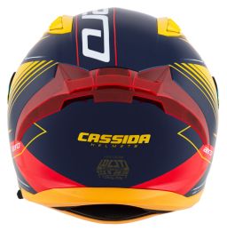 Prilba Aero Drome, CASSIDA (modrá/žlutá fluo/oranžová/červená/světle modrá/bílá) 2026