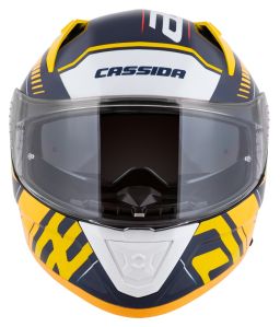 Prilba Aero Drome, CASSIDA (modrá/žlutá fluo/oranžová/červená/světle modrá/bílá) 2026