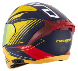 Prilba Aero Drome, CASSIDA (modrá/žlutá fluo/oranžová/červená/světle modrá/bílá) 2026