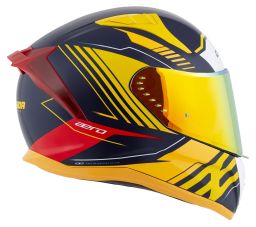 Prilba Aero Drome, CASSIDA (modrá/žlutá fluo/oranžová/červená/světle modrá/bílá) 2026