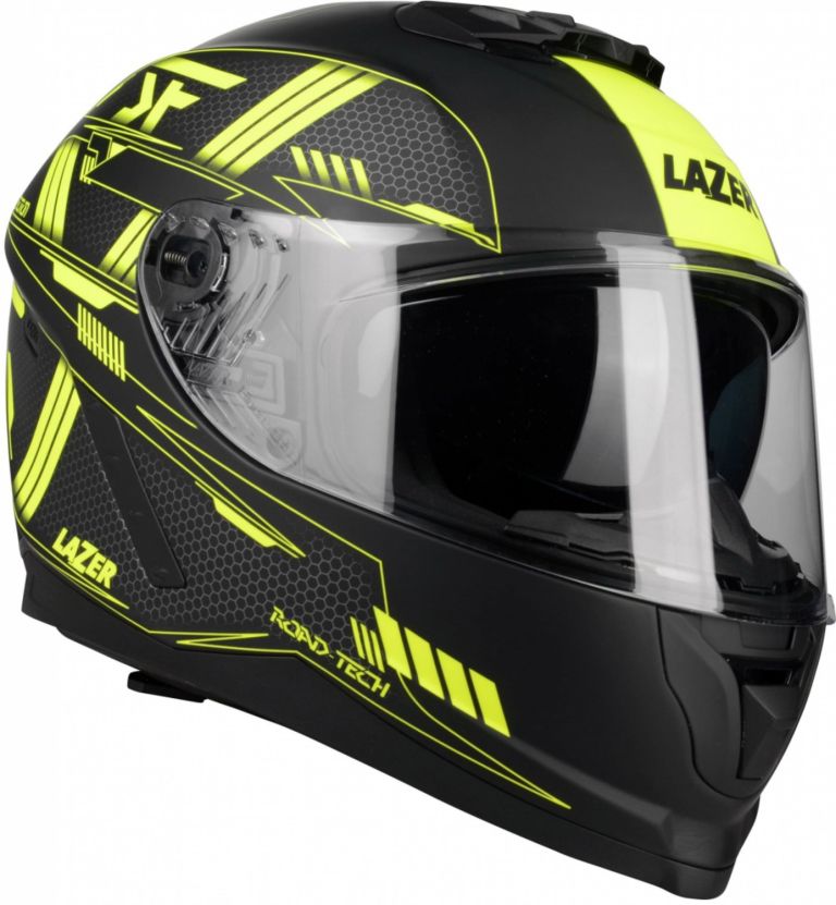 Prilba RAFALE EVO MM ROADTECH, LAZER (černá-fluo žlutá-matná)