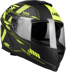 Prilba RAFALE EVO MM ROADTECH, LAZER (černá-fluo žlutá-matná)