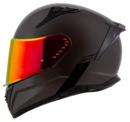 Prilba Aero Super Solid, CASSIDA (čierny chrom/černá) 2026