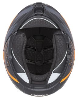 Prilba Modulo 2.1 Profile, CASSIDA (čierna matná/šedá/oranžová, plexi s prípravou pre Pinlock) 2026