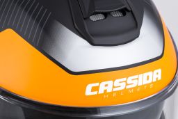 Prilba Modulo 2.1 Profile, CASSIDA (čierna matná/šedá/oranžová, plexi s prípravou pre Pinlock) 2026