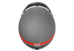Prilba Oxygen Jawa OHC, CASSIDA (šedá matná/červená/černá/bílá)