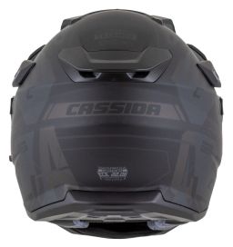 Prilba Road Runner TechniX, CASSIDA (čierna matná/černá/šedá/černý matný šilt, plexi s prípravou pre Pinlock) 2026