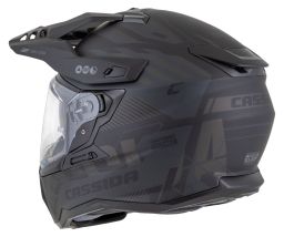 Prilba Road Runner TechniX, CASSIDA (čierna matná/černá/šedá/černý matný šilt, plexi s prípravou pre Pinlock) 2026