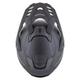 Prilba Road Runner TechniX, CASSIDA (čierna matná/černá/šedá/černý matný šilt, plexi s prípravou pre Pinlock) 2026