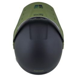 Prilba FormX FlatOut, CASSIDA (čierna matná/zelená/zelený matný šilt) 2026