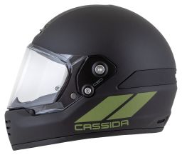 Prilba FormX FlatOut, CASSIDA (čierna matná/zelená/zelený matný šilt) 2026