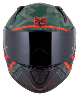 Prilba Aero ATCK, CASSIDA (zelená camo/černá/šedá/oranžová) 2026