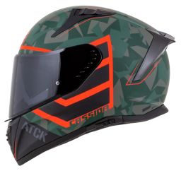 Prilba Aero ATCK, CASSIDA (zelená camo/černá/šedá/oranžová) 2026