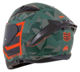 Prilba Aero ATCK, CASSIDA (zelená camo/černá/šedá/oranžová) 2026