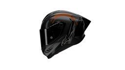 Prilba SUPERTECH R10 SOLID, ALPINESTARS (bílá/matný karbón) 2026