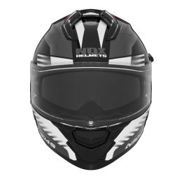 Prilba N304S CARVER, NOX (černá,bílá,červená) 2025