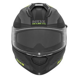 Prilba N304S CARVER, NOX (čierna matná,žlutá) 2025