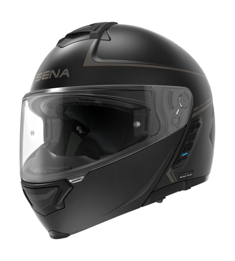 Mesh prilba s headsetem Impulse, SENA (matná čierna)