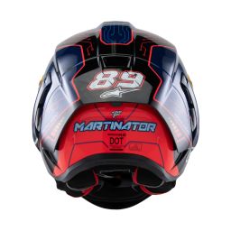 Prilba SUPERTECH R10 limitovaná edícia MARTINATOR JORGE MARTIN, ALPINESTARS (modrá/fialová/červená/žlutá)