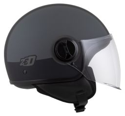 Prilba C35, ZED (šedá matná/černá) 2026