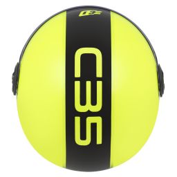 Prilba C35, ZED (žltá fluo/černá) 2026