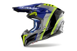 Prilba AVIATOR 3 Hima, AIROH (modrá lesklá) 2026