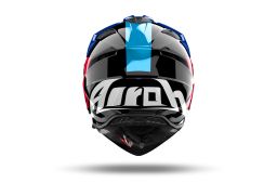 Prilba BANDIT Tune, AIROH (modrá/červená lesklá) 2026