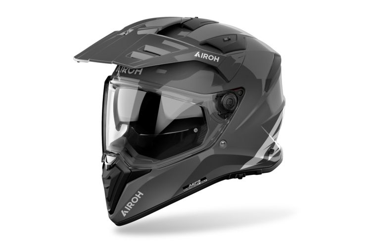 Prilba BANDIT Color, AIROH (tmavo šedá lesklá) 2026